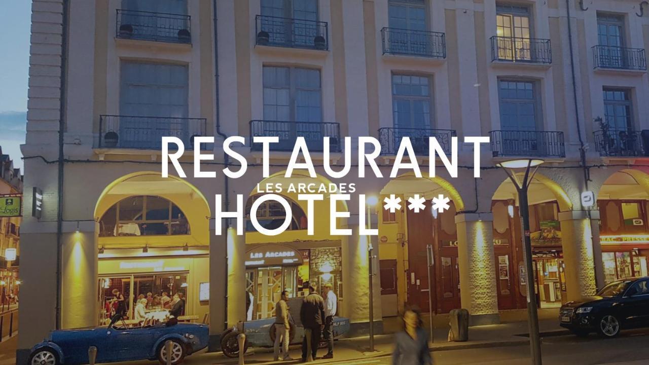 Hotel Les Arcades Dieppe Exterior foto